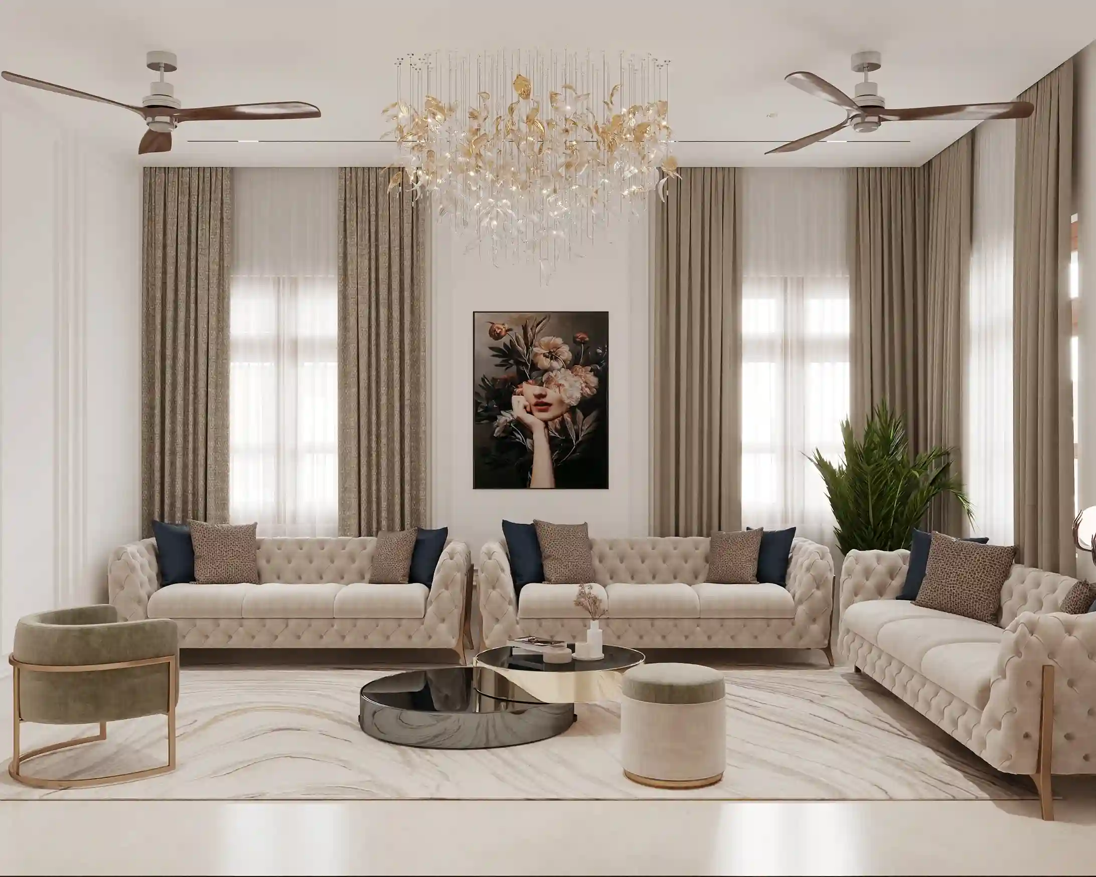 Elegant Living Room Design