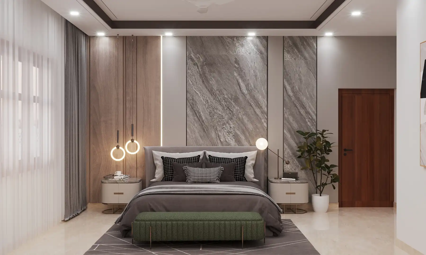 Elegant Master Bedroom Interior