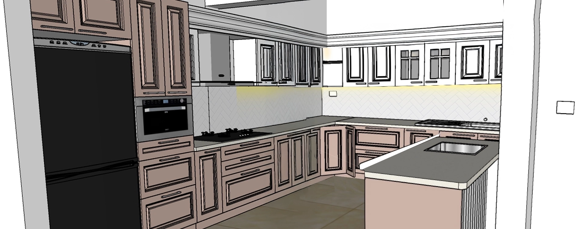 Kitchen 3D Design