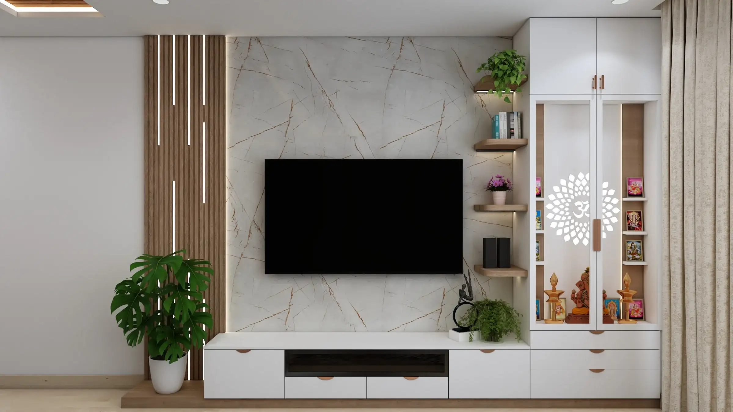 Contemporary TV Unit Design