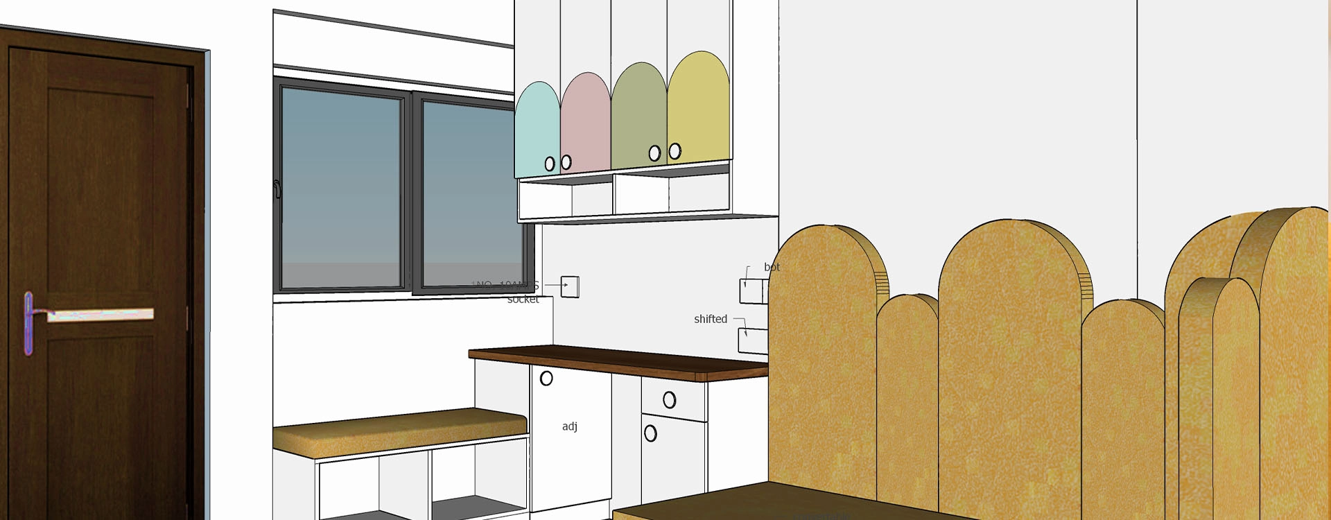Kids Room 3D Design