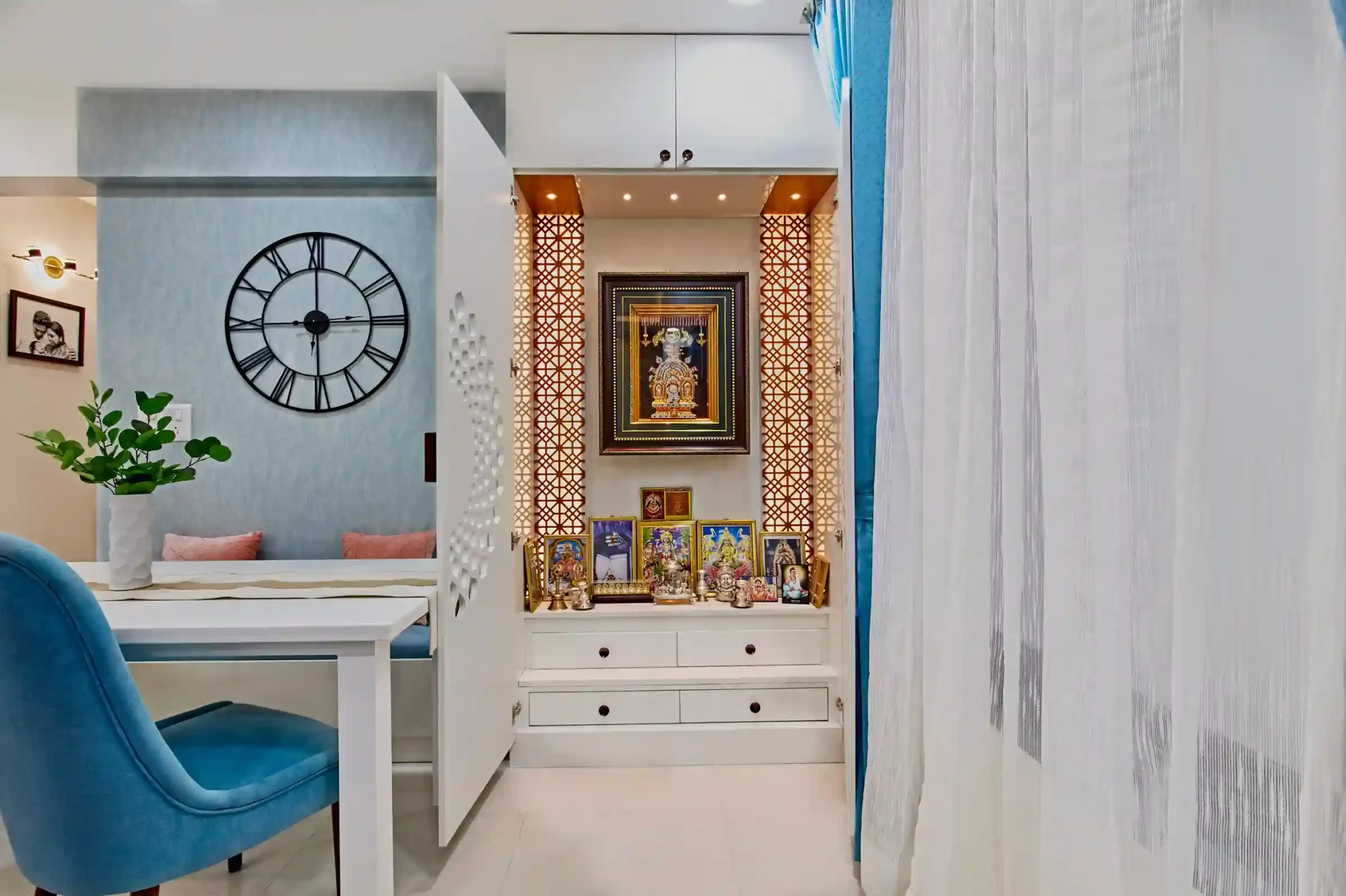 Elegant Puja Room Design